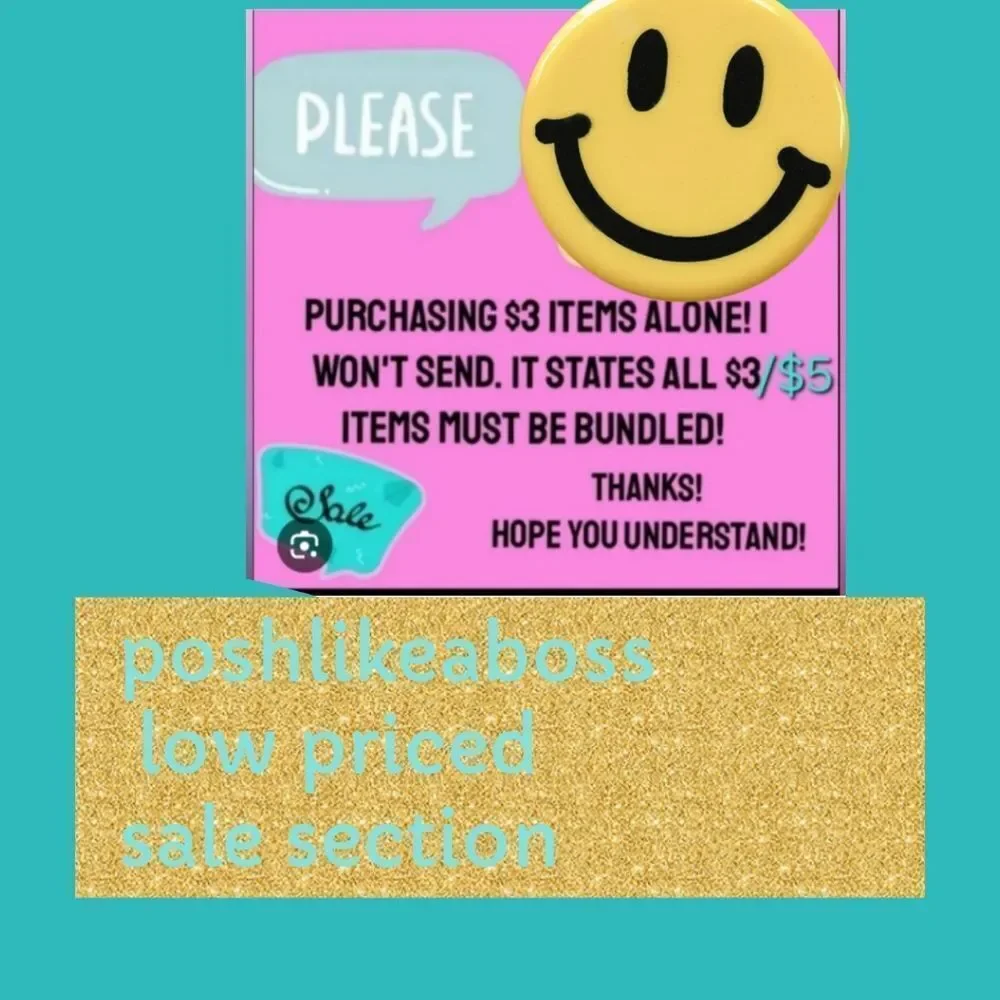 $4 thank you items, lowest it'll let me go. Add or bid on in shows, THANK U